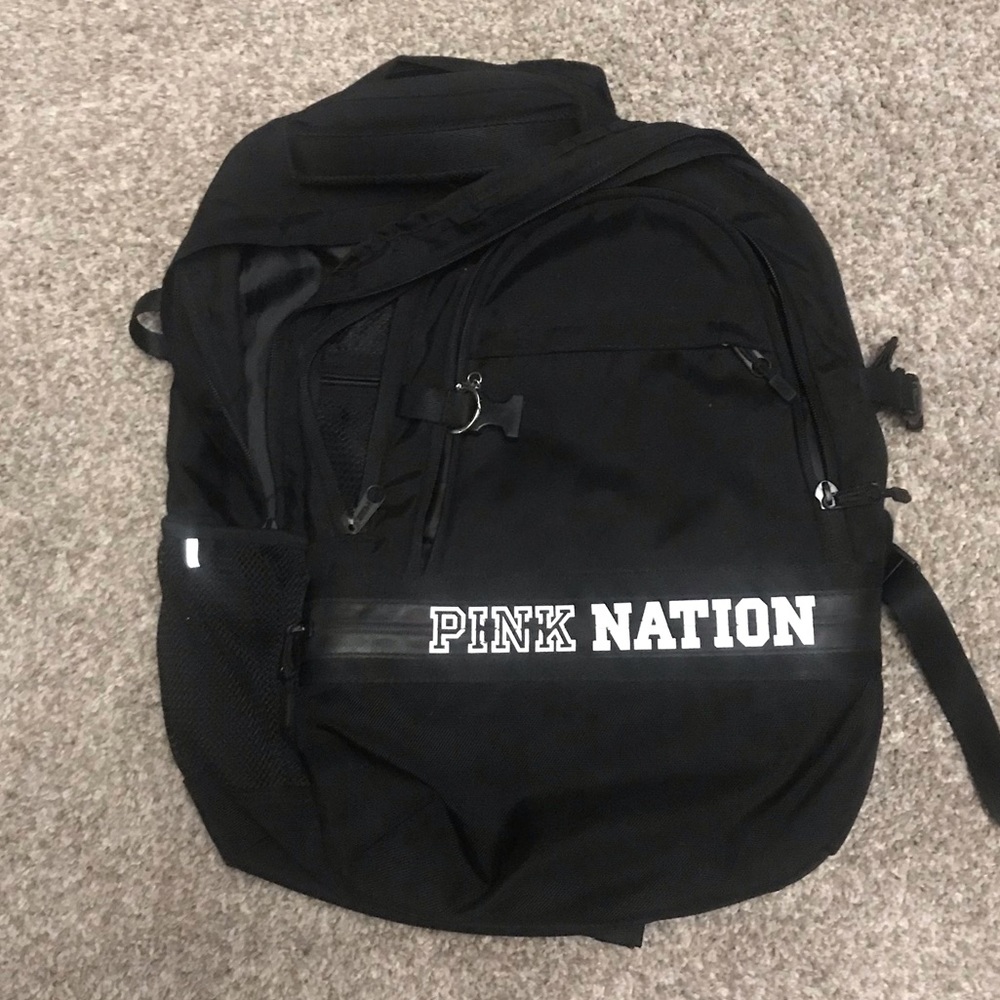 Victoria’s Secret PINK black backpack